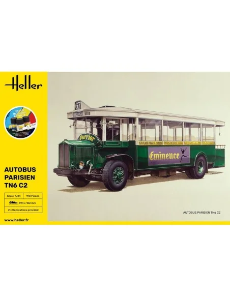 STARTER KIT Autobus TN6 C2, 1/24 - Heller 56789