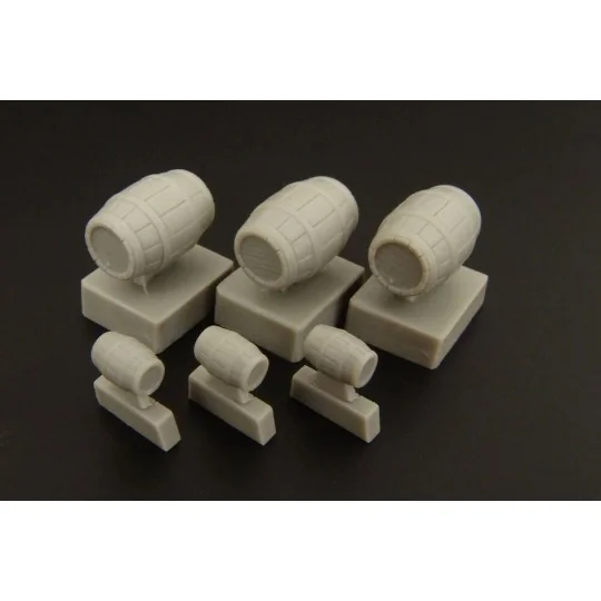 Wooden barrels, 1/72 - Hauler HLH72033 Wooden barrels, 1/72 - Hauler HLH72033