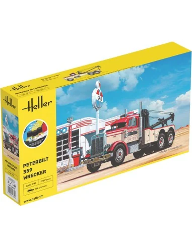 STARTER KIT Peterbilt 359 Wrecker, 1/43 - Heller 56794