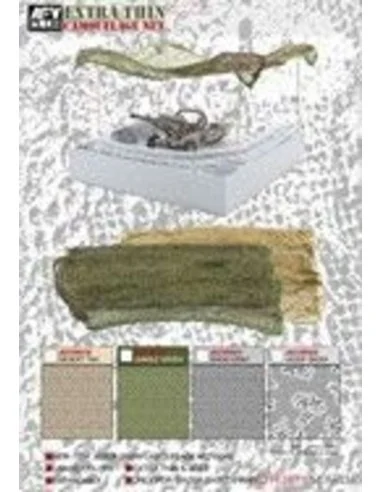 CAMOUFLAGE NET-JGSDF Snow, 1/35 - AFV-Club AC35022