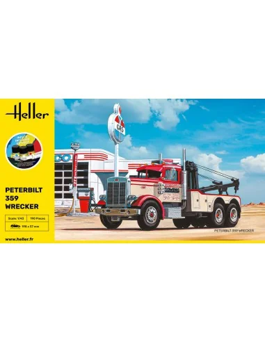 STARTER KIT Peterbilt 359 Wrecker, 1/43 - Heller 56794