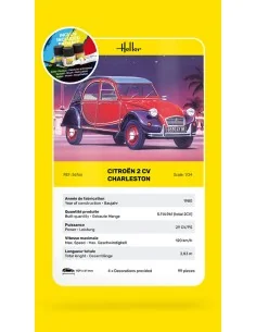 STARTER KIT Citroen 2CV Charleston, 1/24 - Heller 56766