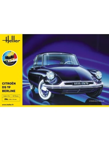STARTER KIT Citroen DS 19, 1/16 - Heller 56795