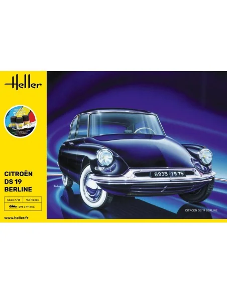 STARTER KIT Citroen DS 19, 1/16 - Heller 56795