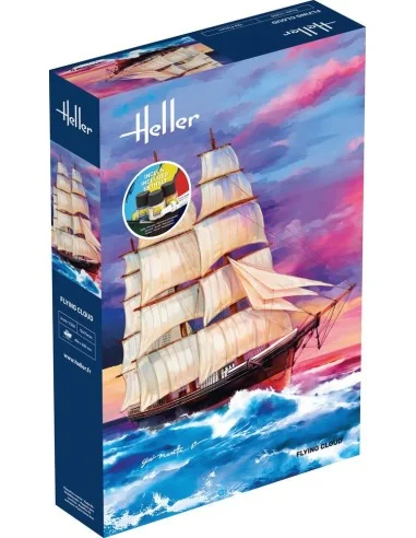 STARTER KIT Flying Cloud, 1/200 - Heller 56830