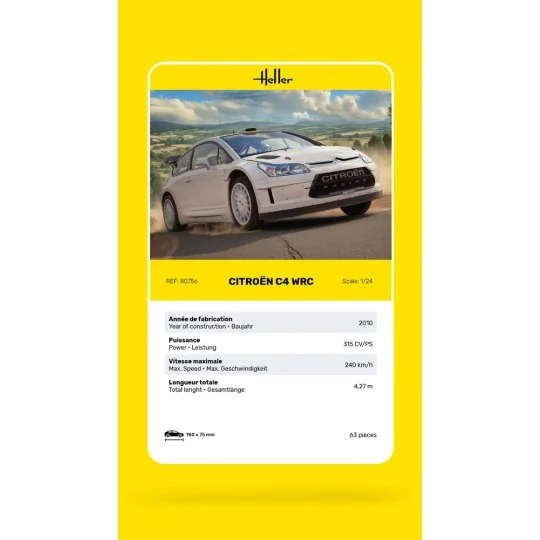 Citroen C4 WRC - Heller 80756
