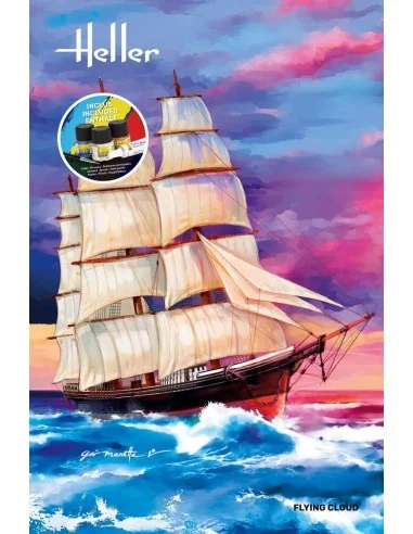 STARTER KIT Flying Cloud, 1/200 - Heller 56830