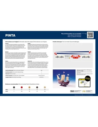 STARTER KIT Pinta, 1/75 - Heller 56816