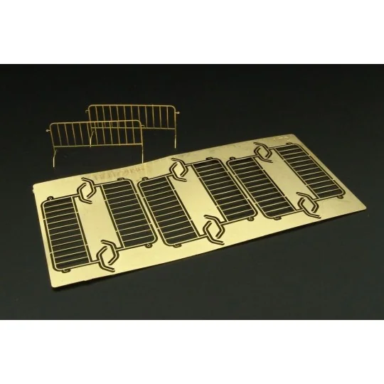 Mobile barriers 6pcs - Hauler HLH72036