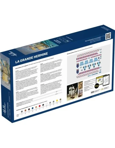 STARTER KIT La Grande Hermine, 1/150 - Heller 56841