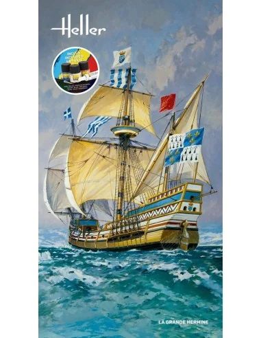 STARTER KIT La Grande Hermine, 1/150 - Heller 56841