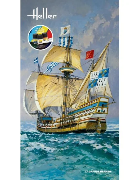 STARTER KIT La Grande Hermine, 1/150 - Heller 56841