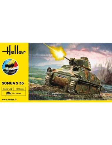 STARTER KIT Somua S35, 1/72 - Heller 56875