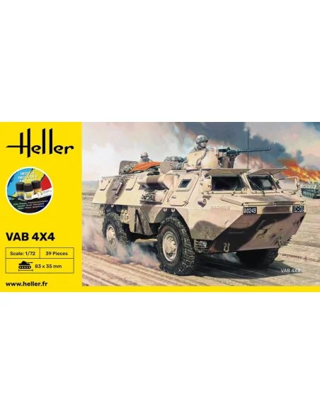 STARTER KIT VAB 4x4, 1/72 - Heller 56898