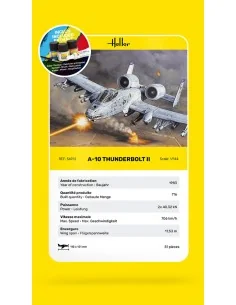 STARTER KIT A-10 Thunderbolt II, 1/144 - Heller 56912
