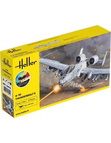 STARTER KIT A-10 Thunderbolt II, 1/144 - Heller 56912