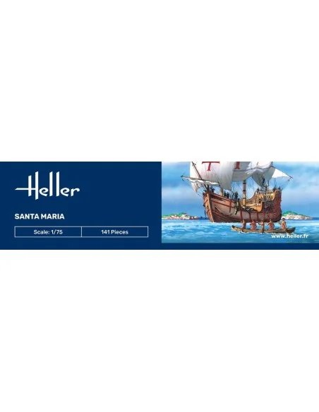 STARTER KIT Santa Maria, 1/75 - Heller 56865