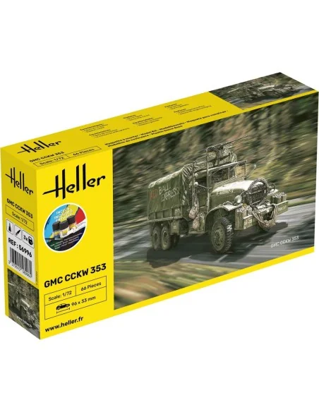 STARTER KIT GMC CCKW 353, 1/72 - Heller 56996