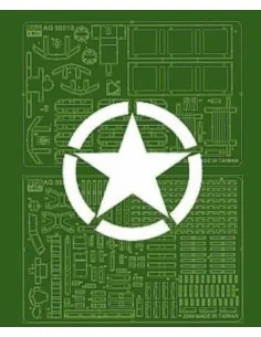 M36 ETCHING PARTS, 1/35 - AFV-Club AG35013