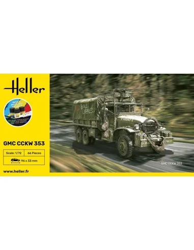 STARTER KIT GMC CCKW 353, 1/72 - Heller 56996
