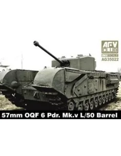 57mm OQF 6 Prd. Mk.V L/50 Barrel - AFV-Club AG35022