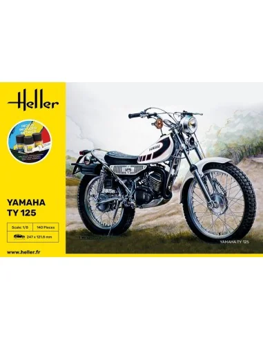 STARTER KIT Yamaha TY 125, 1/8 - Heller 56902