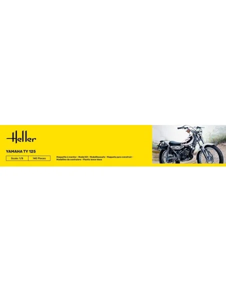 STARTER KIT Yamaha TY 125, 1/8 - Heller 56902