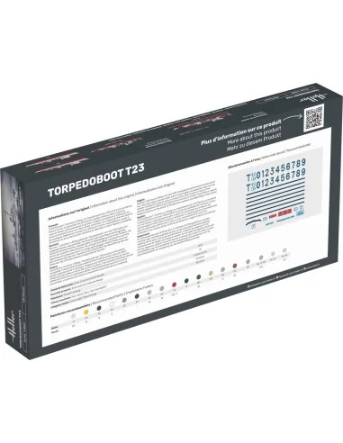 STARTER KIT Torpedoboot T23, 1/400 - Heller 57011