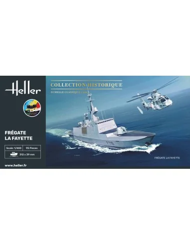 STARTER KIT Frégate La Fayette, 1/400 - Heller 57035