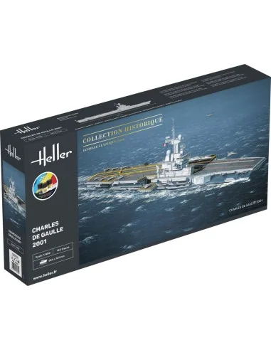 STARTER KIT Charles de Gaulle, 1/400 - Heller 57072