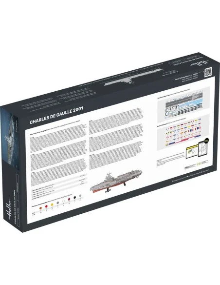 STARTER KIT Charles de Gaulle, 1/400 - Heller 57072