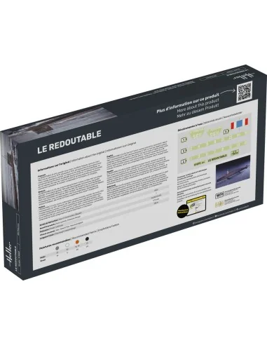 STARTER KIT U-Boot S/M Redoutable, 1/400 - Heller 57075