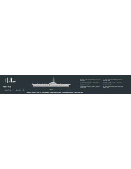 STARTER KIT Foch, 1/400 - Heller 57071