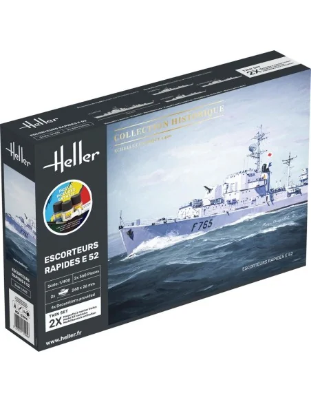 STARTER KIT Escorteurs Rapides E 52, 1/400 - Heller 57094