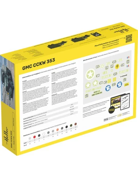 STARTER KIT GMC CCKW 353, 1/35 - Heller 57121