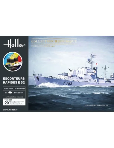 STARTER KIT Escorteurs Rapides E 52, 1/400 - Heller 57094