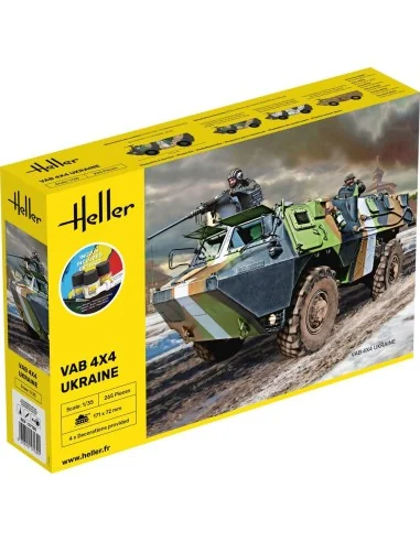 STARTER KIT VAB 4x4 Ukraine, 1/35 - Heller 57130