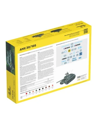 STARTER KIT AMX 30/105, 1/35 - Heller 57137