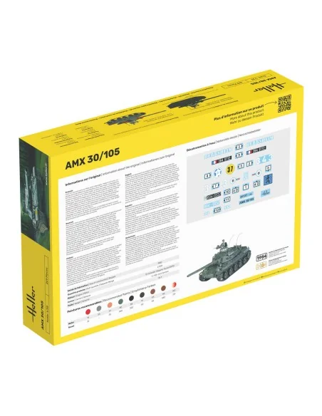STARTER KIT AMX 30/105, 1/35 - Heller 57137