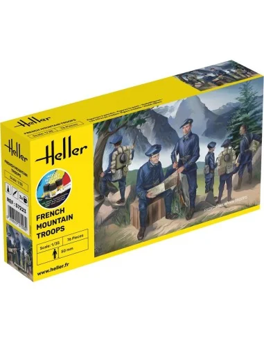 STARTER KIT French Mountain Troops, 1/35 - Heller 57223