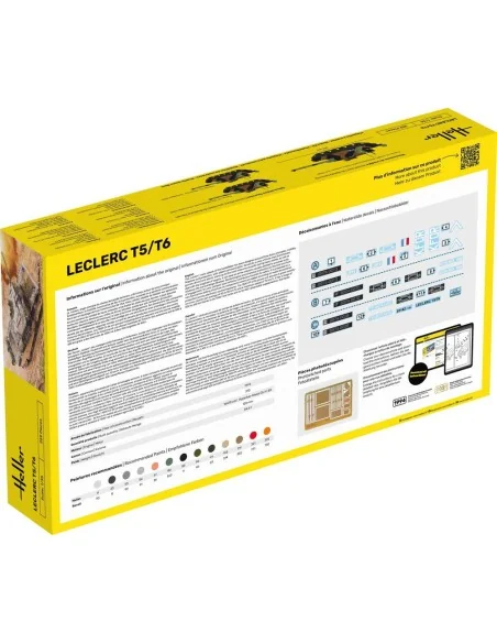 STARTER KIT Leclerc T5/T6, 1/35 - Heller 57142