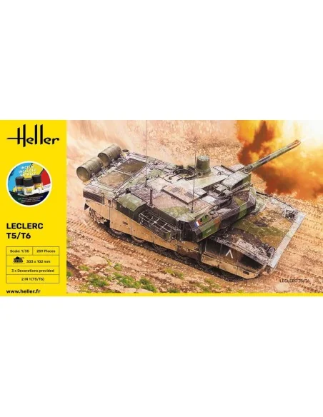 STARTER KIT Leclerc T5/T6, 1/35 - Heller 57142