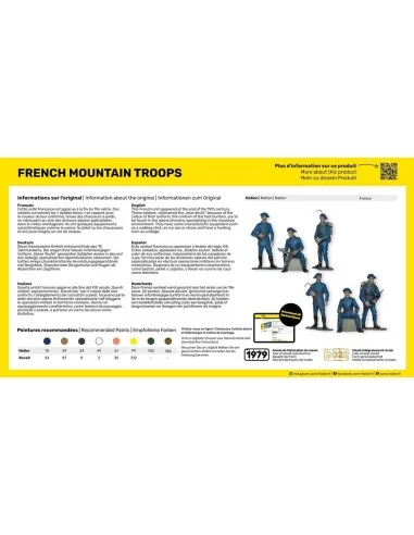 STARTER KIT French Mountain Troops, 1/35 - Heller 57223