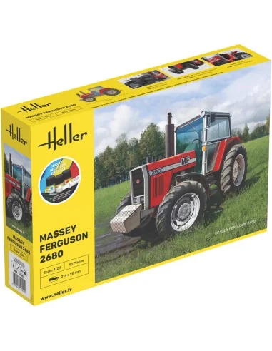 STARTER KIT Massey Ferguson 2680, 1/24 - Heller 57402