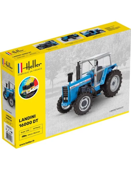 STARTER KIT Landini 16000 DT, 1/24 - Heller 57403