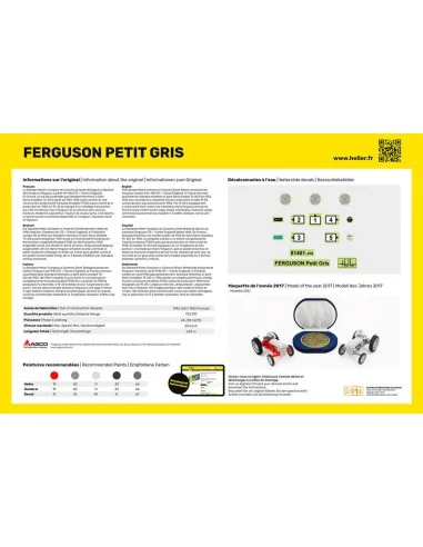 STARTER KIT Ferguson Petit Gris, 1/24 - Heller 57401
