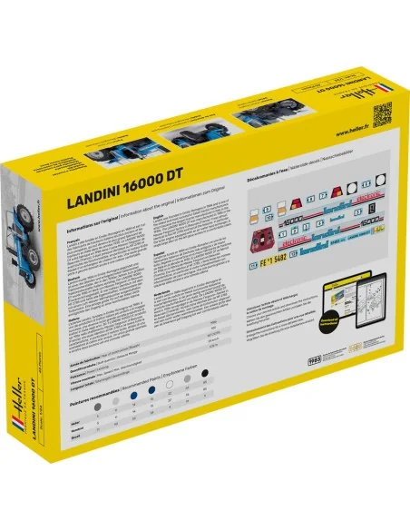 STARTER KIT Landini 16000 DT, 1/24 - Heller 57403