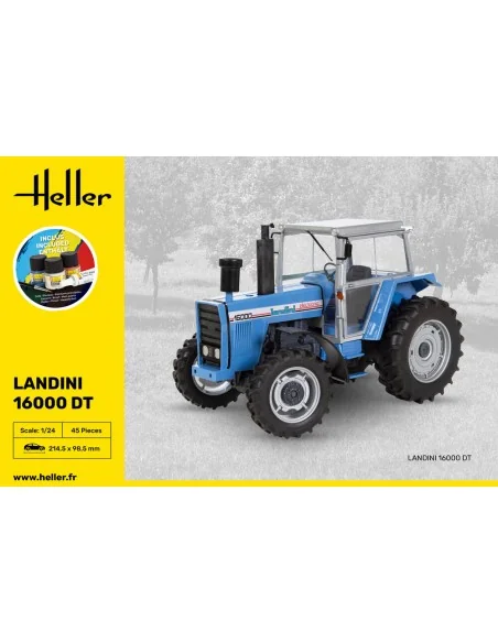 STARTER KIT Landini 16000 DT, 1/24 - Heller 57403