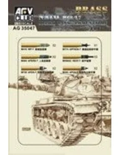 [NO_DESC] M68/L7 105mm Ammunition Model kit, 1/35 - AFV-Club AG35047