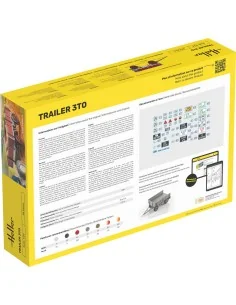 STARTER KIT Trailer 3to, 1/24 - Heller 57410 2